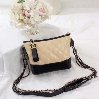 AAA Replica Chanel Gabrielle Calfskin Leather Shoulder Bag 8122A Camel JK5772Oy84