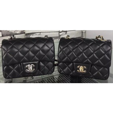 Chanel Classic Flap Bag Original Sheepskin Leather A5171 Black JK495Xp72
