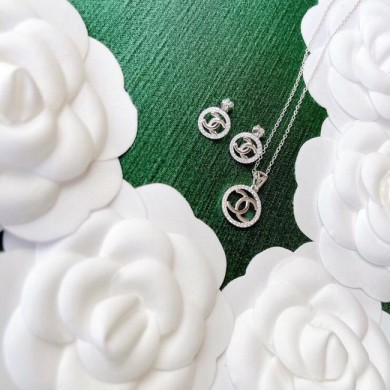 Chanel Earrings Necklace CE6344 JK3217TP23