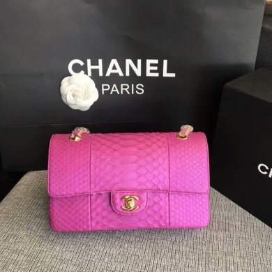 Chanel Original Python Leather Shoulder Bag CF1112CB JK5570hI90