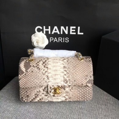 Chanel Original Python Leather Shoulder Bag CF1112S JK5577Mn81