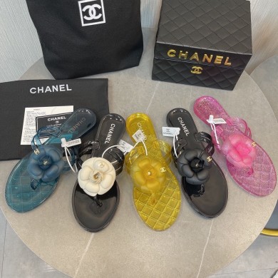 Copy Chanel Slippers Shoes CC62319 Flower JK5628Kn92