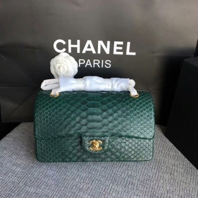 Fake Cheap Chanel Original Python Leather Shoulder Bag CF1112X JK5572Kt89