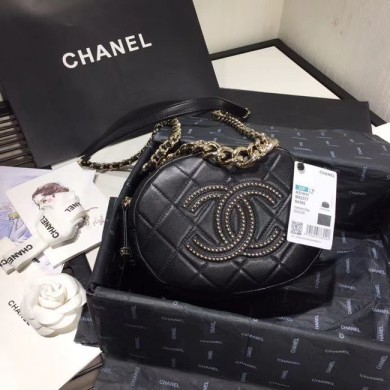 Replica Chanel Original Small classic Sheepskin camera bag AS1511 black JK4084it96