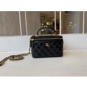 Best Quality Chanel Original Small classic chain box handbag AP2199 black JK3191xb51