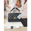 Chanel Original Lather Flap Bag AS2044 black JK3891fj51