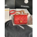Chanel SMALL FLAP BAG AS3369 Burgundy JK2357Lp50