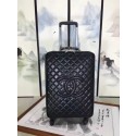 Chanel Travel Luggage 17719 Black JK5936Zf62