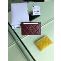 High Quality Imitation Chanel 19 Card sleeve AP0731 Burgundy JK1212wn47