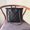 Replica AAA Chanel Small Shopping Bag A57738 Black JK4597of41