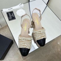 AAA 1:1 Chanel Shoes CHS00120 Heel 5CM Shoes JK5093yF79