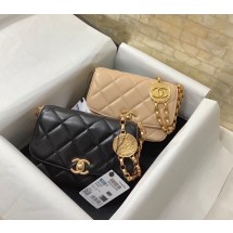 AAAAA Knockoff Chanel Flap Shoulder Bag Original Sheepskin leather AS2488 JK3202Pg26