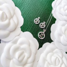 Chanel Earrings Necklace CE6344 JK3217TP23