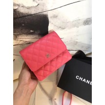 Chanel Matelasse Bi-Fold Wallet Cannage Patterns CHA3358 Rose JK1440Hn31