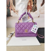 Chanel Original Lather Flap Bag AS2044 Lavender JK3889jf20