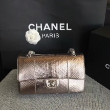 Chanel Original Python Leather Shoulder Bag CF1112D JK5588vm49