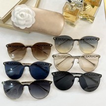 Chanel Sunglasses Top Quality CHS02082 Sunglasses JK1232TP23