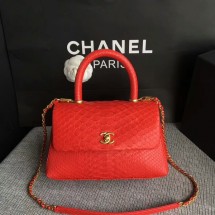 Designer Replica Chanel Original Python Leather Tote Bag 8119K JK5394CF36