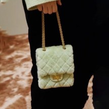 Fake Chanel mini 2.55 handbag AS1961 Green JK3799xE84