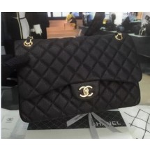 Imitation Chanel 2.55 Series Flap Bags Original Leather B5024 Black JK5992QN34