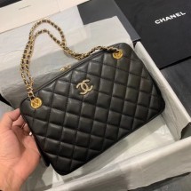 Imitation Cheap CHANEL 2020 New Style Original Leather AS1168 black JK4150fV17