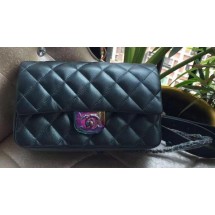 Knockoff Chanel 2.55 Series Flap Bag Original Lambskin A93133 Green JK220eF76