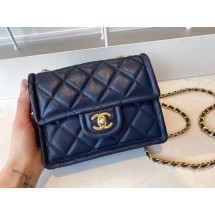 Replica Chanel cross-body bag AS2356 Royal Blue JK3408KG80