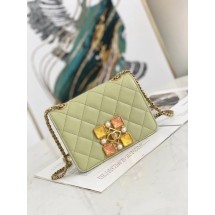 Replica Chanel flap bag AS2259 green JK3705TN94