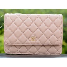 Replica Chanel mini Flap Bags Pink Sheepskin Leather A33814 Gold JK564ij65