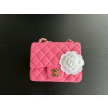 Chanel MINI Flap Bag Original Sheepskin Leather 1115 Plum JK2632aj95