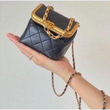 Chanel Original Magnet buckle bag AS1885 black JK3904nE34