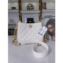 Replica Chanel Calfskin Shoulder Bag AS3111 white JK2610TN94