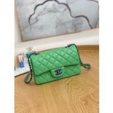 Replica Chanel Flap Mirage Lambskin Shoulder Bag AS1116 green JK2578cK54