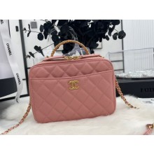Replica CHANEL HANDBAG Grained Calfskin&Gold-Tone Metal AP3222 pink JK2453ec82