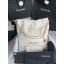 AAA 1:1 CHANEL 22 HANDBAG Shiny Calfskin & Gold-Tone Metal AS3262 white&gold JK2399vi59