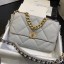 AAA Replica CHANEL 19 Flap Bag AS1160 AS1161 AS1162 Light Gray JK3947Oy84