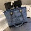 AAAAA Chanel Large Shoulder Bag A67001 blue JK3960aM93