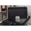 Chanel Boy Flap Shoulder Bags Deer Leather A67086 Black JK485Rc99