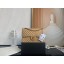 Chanel classic handbag Lambskin & silver Metal V01112 brown JK2585cP15