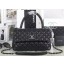 Chanel Classic Top Handle Bag Cannage Pattern A92991 Black JK301vK93