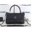 Chanel Classic Top Handle Bag Cannage Pattern A92991 Red JK300oK58