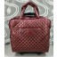 Chanel CoCo Nylon Trolley A33045 Burgundy JK118np57