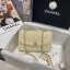Chanel Flap Original Caviar Leather Shoulder Bag AS1488 cream JK3273zd34