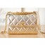 Chanel lambskin Shoulder Bag AS3240 gold JK2409Lo54