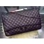 Chanel Large Classic Flap Bag Sheepskin Leather A40912 Black JK181FA31