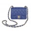 Chanel mini Classic Flap Bag Royal Cannage Pattern 1115 Gold JK1088Dq89