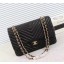 Designer Chanel Maxi Classic Flap Bag Black Chevron Sheepskin Leather A58601 Gold JK5467vs94