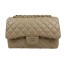 Fake Best Chanel Classic Flap Bag Apricot Original Leather CF1113 Gold JK1043Nk59