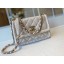 Fake Chanel flap bag Calfskin & Gold-Tone Metal AS2055 white JK3783RY48