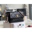 Fake Chanel flap bag Lambskin & Gold-Tone Metal AS2299 black JK3555bz90